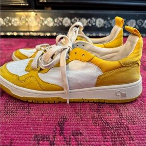 Oncept Yellow and White Sneakers